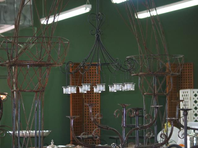 Rental store for WROUGHT IRON- HANGING 12 LITE in Batesville MS