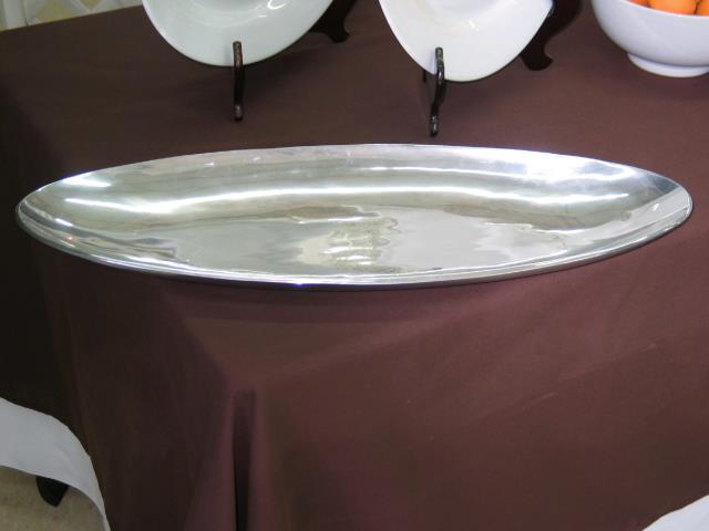 Rental store for PEWTER - OVAL TRAY - 10 X26 in Batesville MS