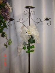 Rental store for WROUGHT IRON- UNITY CANDELABR in Batesville MS