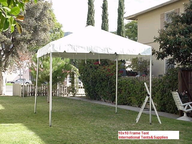 Rental store for 10X10 WHITE FRAME TENT in Batesville MS