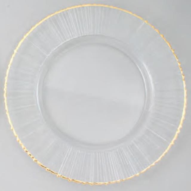 Rental store for GLASS - CHARGER - 13  - GOLD RIM in Batesville MS