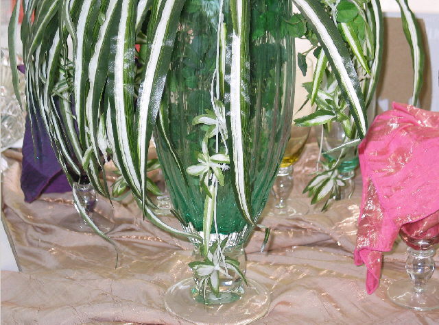 Rental store for VASE - GREEN GLASS  17 in Batesville MS
