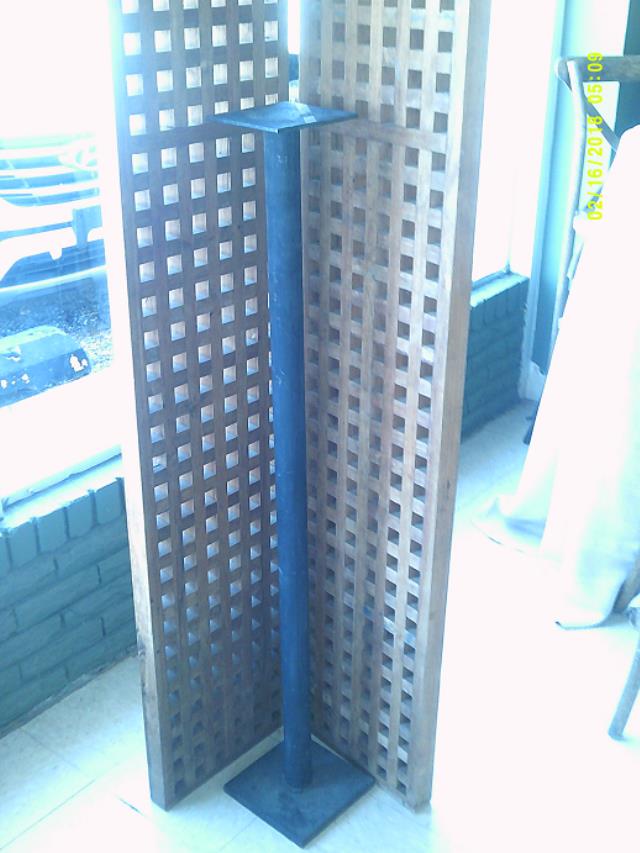 Rental store for VASE - IRON STAND - CRYSTAL VASE in Batesville MS