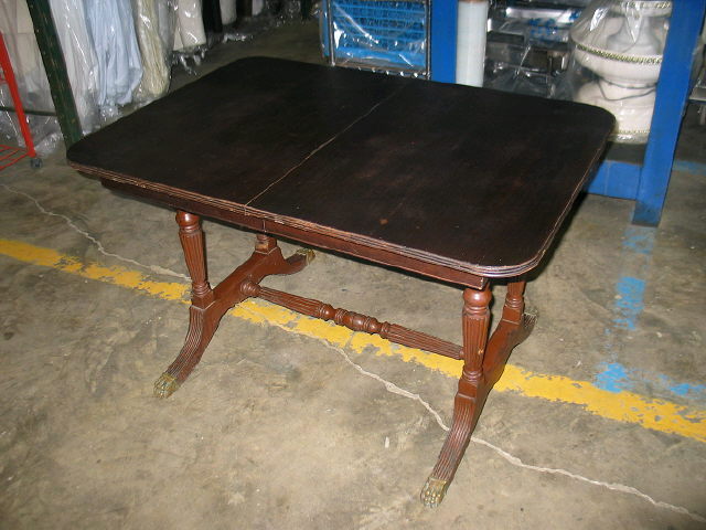 Rental store for 4  DARK WALNUT W BRASS FEET in Batesville MS