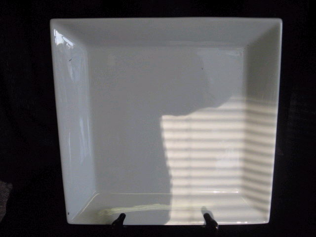 Rental store for WHITE PORCELAIN 18  SQ PLATTER in Batesville MS