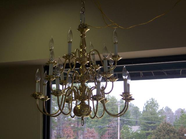Rental store for CHANDELIER - ANTIQUE CRYSTAL - LARGE in Batesville MS