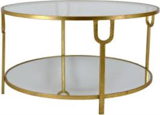 Rental store for GOLD OVAL COFFEE TABLE in Batesville MS