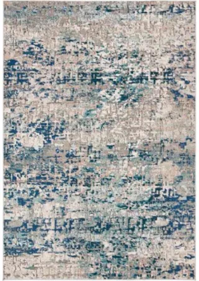 Rental store for BLUE   GREY ABSTRACT RUG in Batesville MS