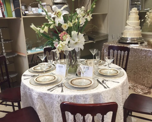 Event planning services at Magnolia Rental and Sales serving North Mississippi